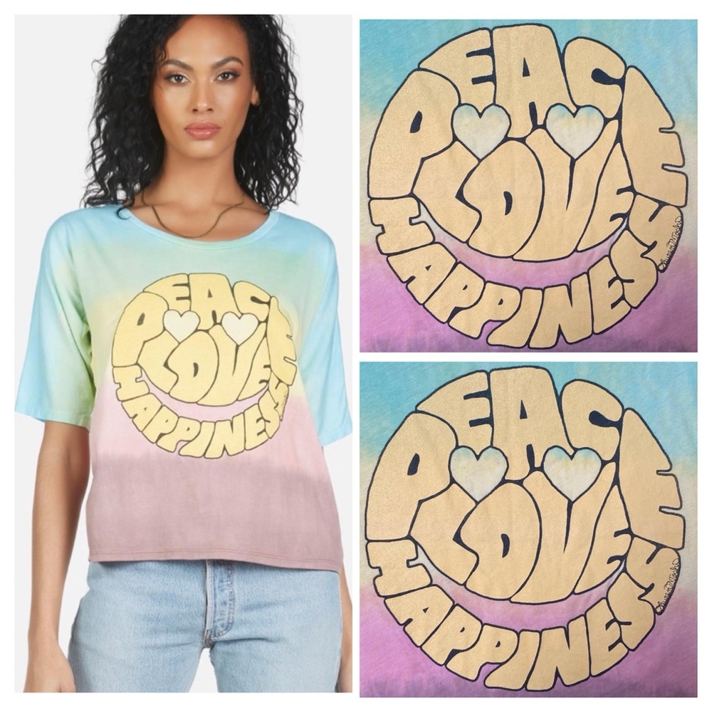 LAUREN MOSHI HAPPY FACE TEE